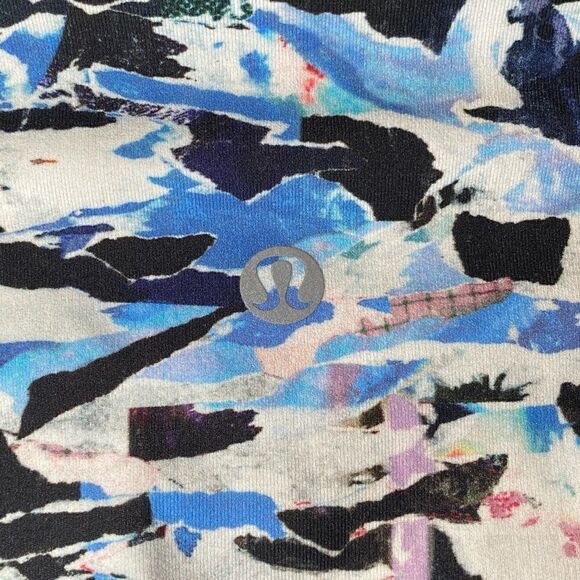 LULULEMON Wunder Under Hi-Rise 1/2 Tight Culture Clash Multi Black Women’s 4 - Picture 8 of 10